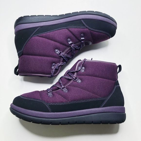 Clarks Shoes - [CLARKS] Cabrini Cove Lace Up Boots